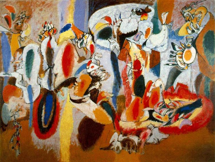 Arshile Gorky, The Liver is the Cock's Comb, 1944 – oil on canvas