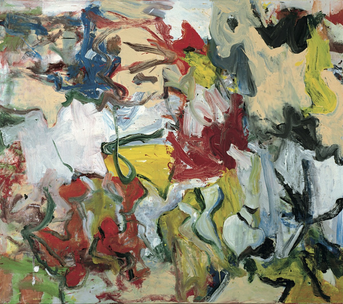 Willem de Kooning, Untitled XI, 1975 – oil on linen
